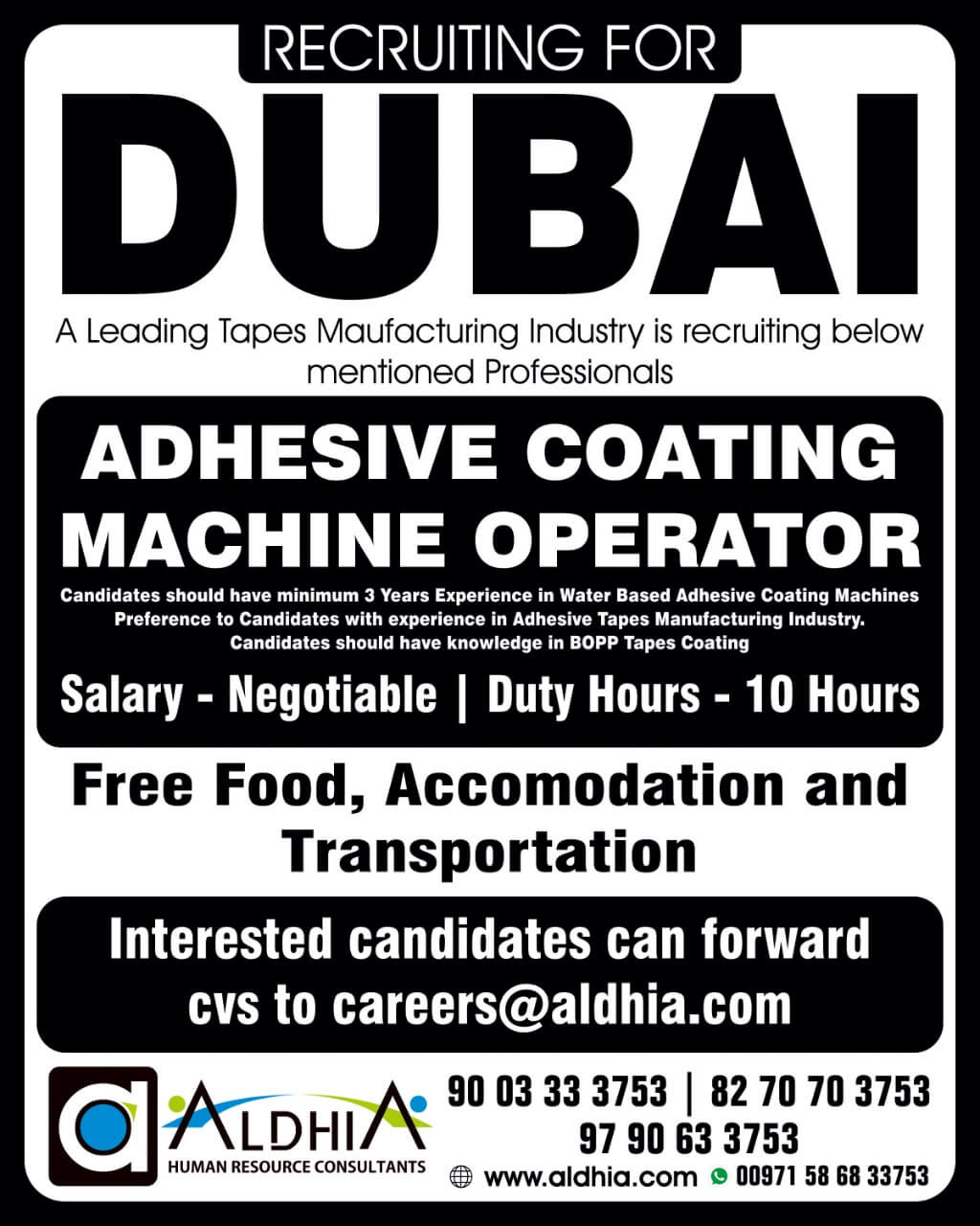 Dubai jobs 
