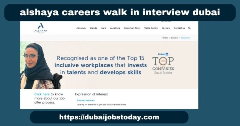 Alshaya Careers Walk-In Interviews UAE: Unlocking Your Career Potential